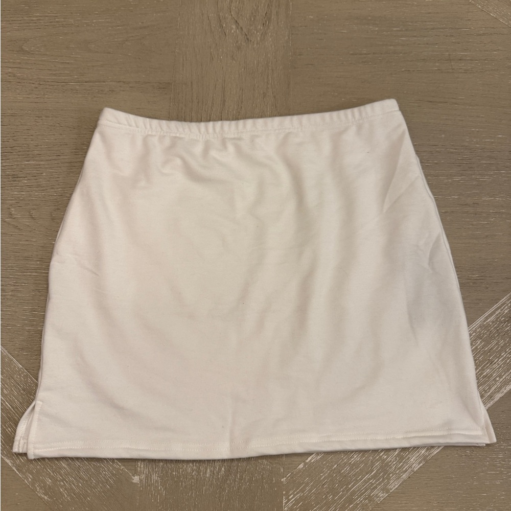 NWT White Mini Skirt
